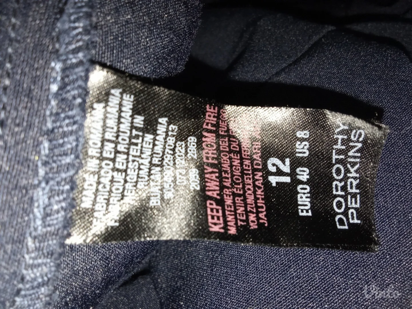 ❤️DOROTHY PERKINS❤️NOVO-teget prelepa haljina M_L