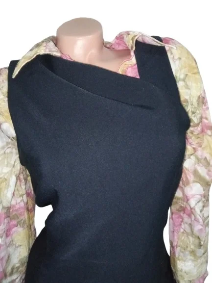 ❤️DOROTHY PERKINS❤️NOVO-teget prelepa haljina M_L