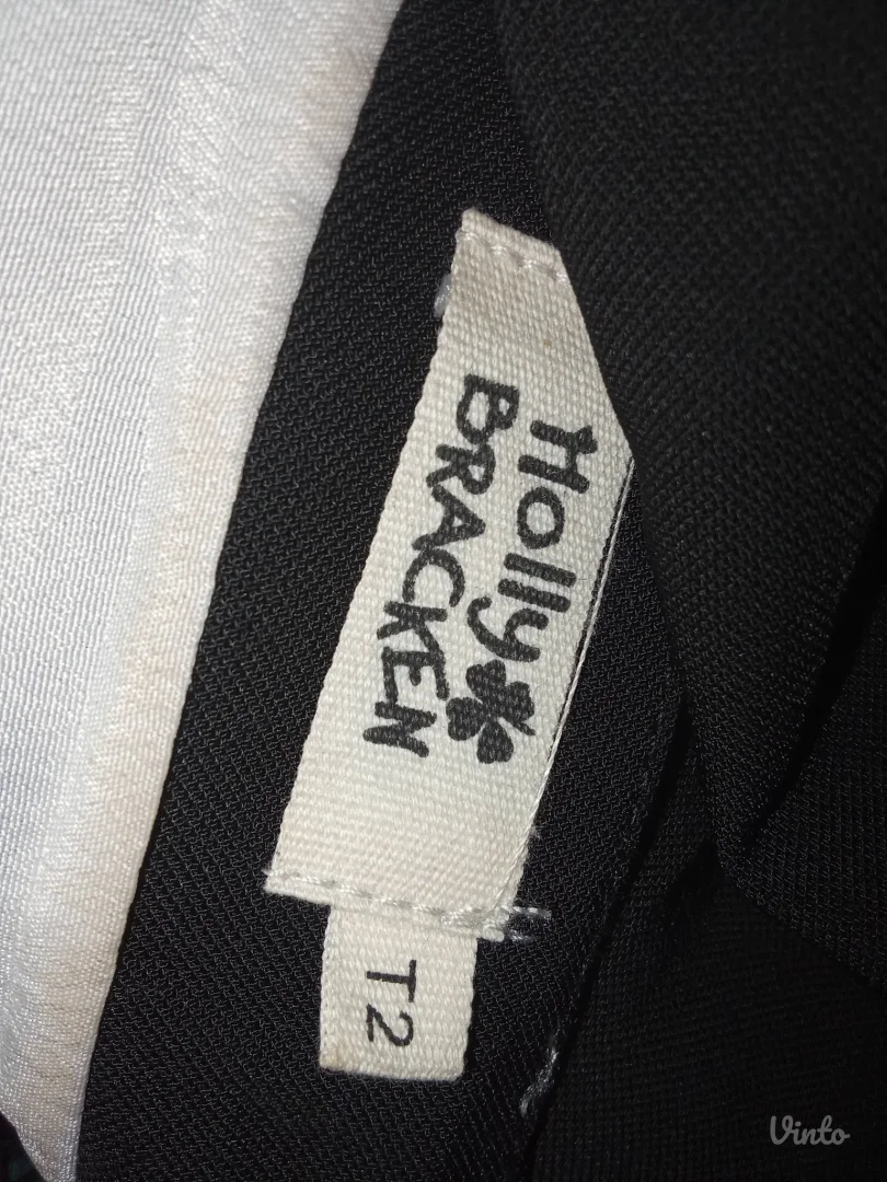 HOLLY BRACKENCRNA DVOSLOJNA HALJINA M-L