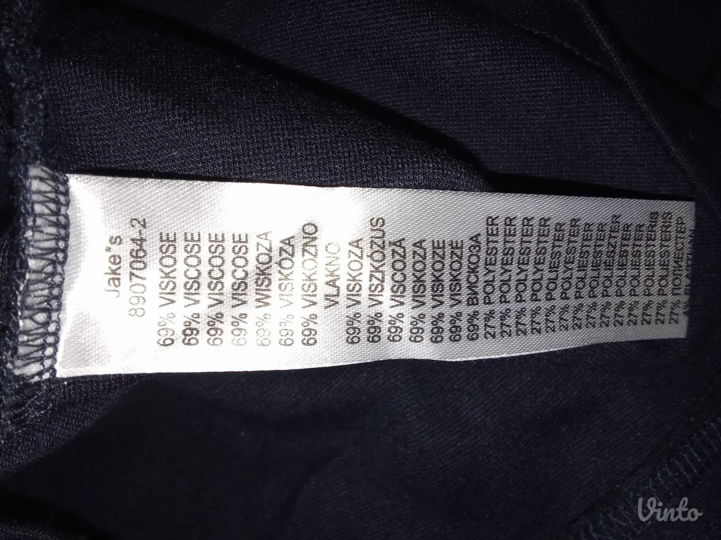 ❤️JAKE S ❤️NOVO KNIT TEGET VISKOZNA HALJINA L-40