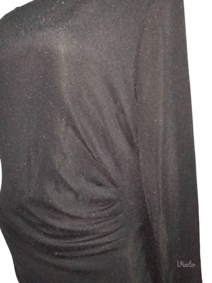 TCMNOVO-SVETLUCAVA CRNA HALJINA L-40