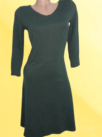 ❤️QIERO❤️NOVO-ZELENA TRIKOTAŽNA HALJINA S-M