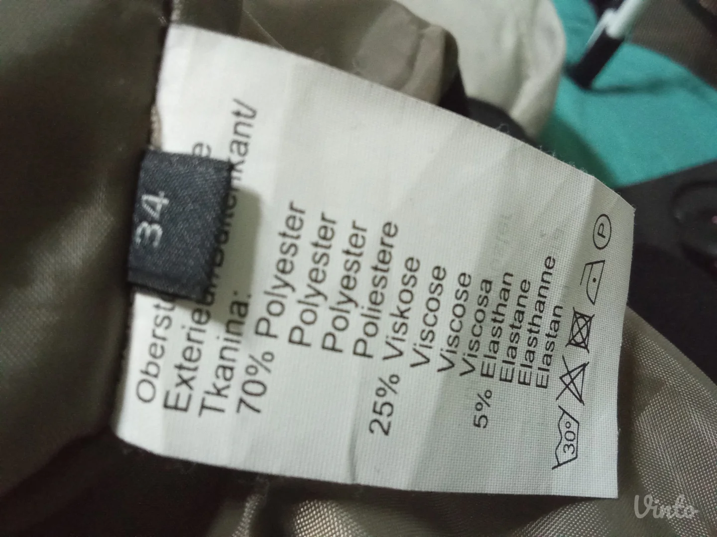 ❤️JAKE s❤️NOVO-DIVNA CRNA HALJINA XS-34