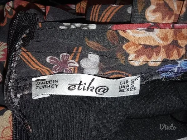 ❤️ETIKA❤️NOVO-DIVNA DVOSLOJNA HALJINA S-M