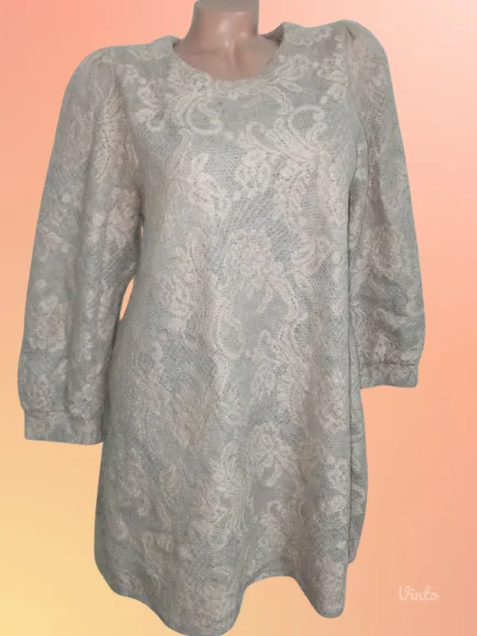 ❤️PUDER ROZE-  ČIPKA OD VUNE❤️NOVO-S-M