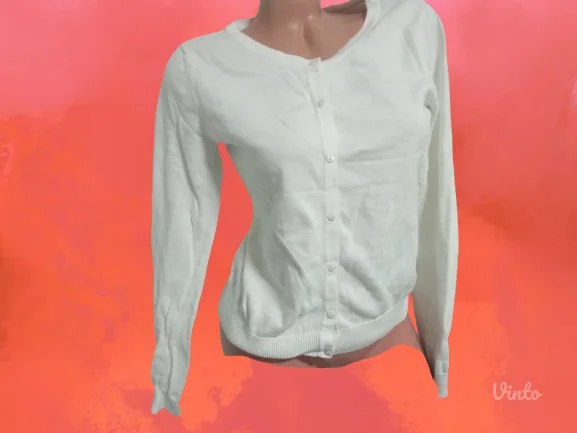 ❤️H&M❤️BEO PAMUČAN KARDIGAN S-M