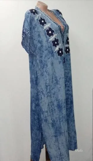 ❤️DRAŽESNA PLAVA MAXI HALJINA❤️NOVO-XL/XXL