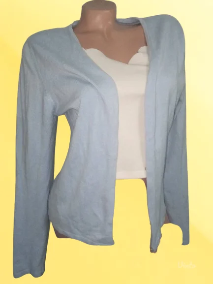 AMISUVISKOZNI PLAVI KARDIGAN M-L