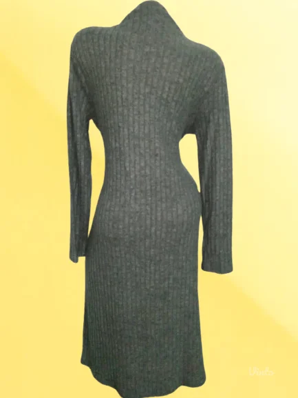 SHEINNOVO-ZELENA TRIKOTAŽNA HALJINA L-XL