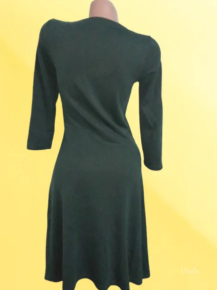 ❤️QIERO❤️NOVO-ZELENA TRIKOTAŽNA HALJINA S-M