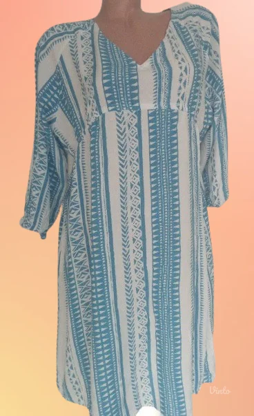 ❤️TESSENTIALS❤️NOVO-PRELEPA VISKOZNA HALJINA XL-XXL