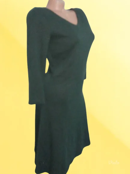 ❤️QIERO❤️NOVO-ZELENA TRIKOTAŽNA HALJINA S-M