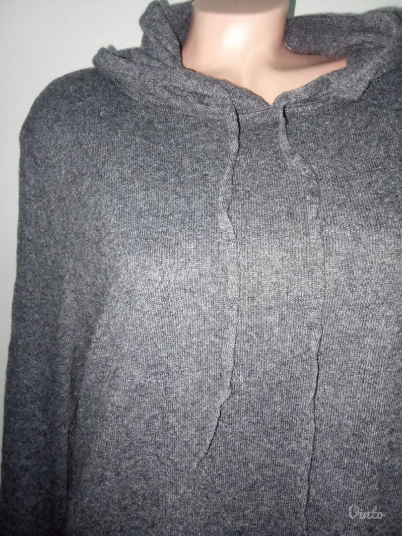 ❤️C&A❤️NOVO-PAMUK+KAŠMIR SA KAPULJACOM L-XL