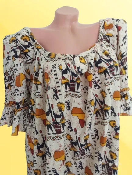 AFRICAN STYLE-PRELEPA HALJINA NOVO-2XL-3XL