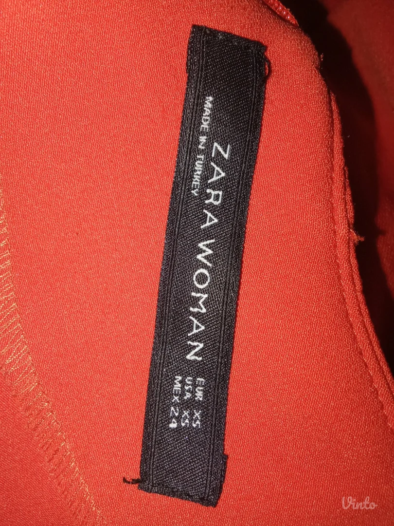 ZARANOVO-CRVENA ELEGANTNA HALJINA XS