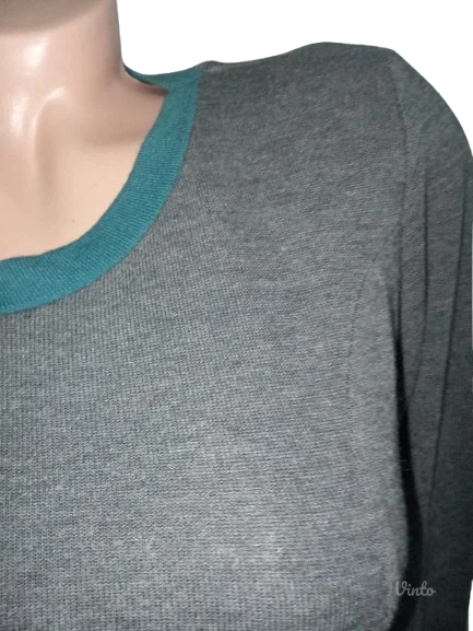 ❤️SIVO ZELENA VISKOZNA TRIKOTAŽA❤️NOVO-L