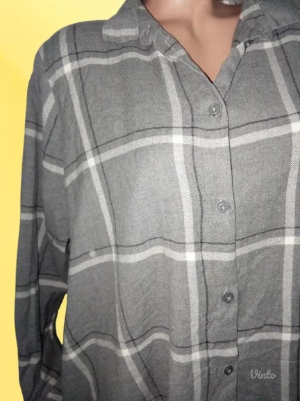 ❤️MONKI❤️KARIRANA BAGGY KOSULJA-HALJINA L-XL