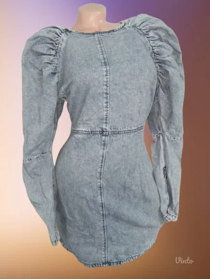 RIVER ISLANDTEKSAS HALJINA SA PUF RUKAVIMA M