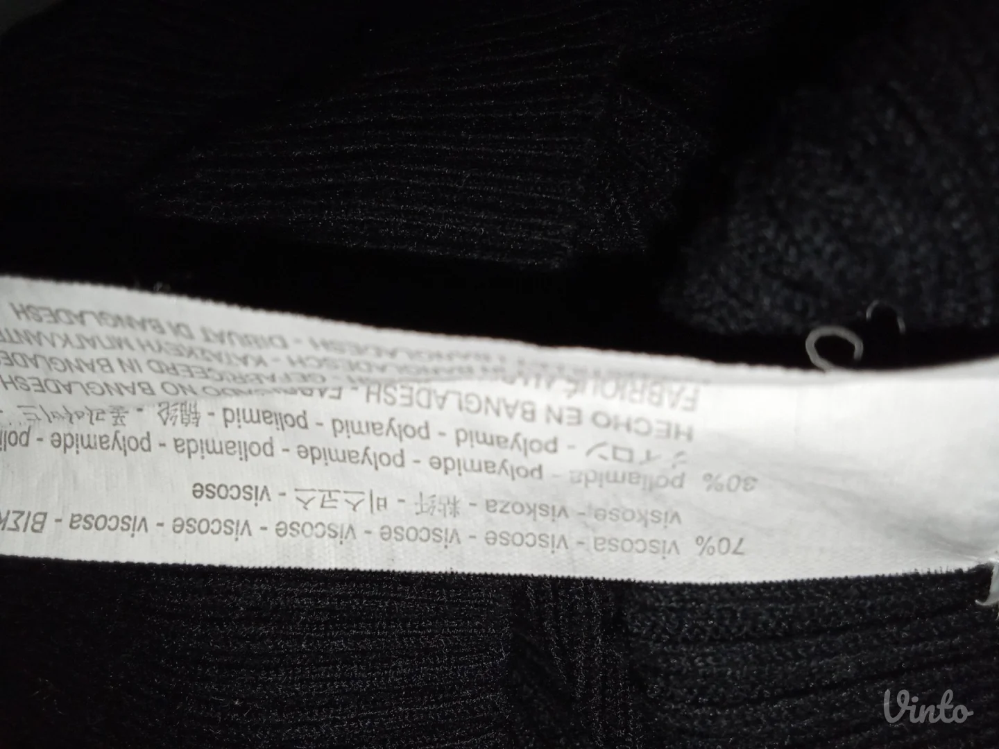 ❤️BERSHKA❤️NOVO-crna trikotazna haljina S_M