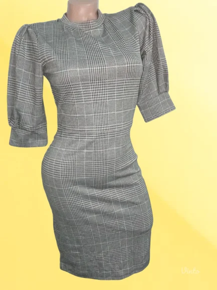 ❤️H&M❤️NOVO-KARIRANA SA PUF RUKAVIMA XS-S