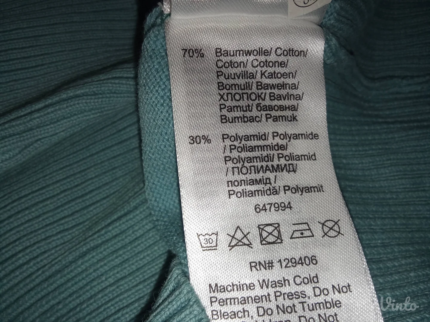 ❤️B.p.c. BONPRIX❤️-TIRKIZNI DZEMPER 40-42