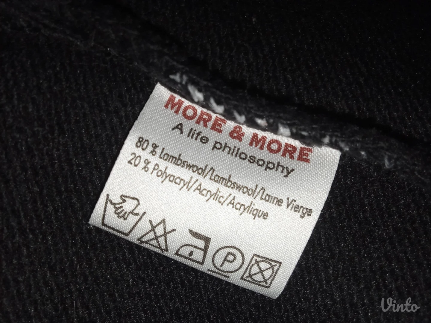 ❤️MORE MORE❤️NOVO-KARDIGAN OD JAGNJECE VUNE XL