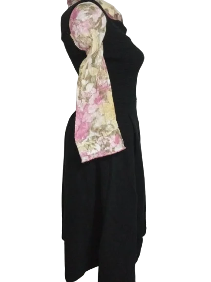 ❤️MINT&BERRY❤️NOVO-DIVNA CRNA PAMUČNA HALJINA S-M