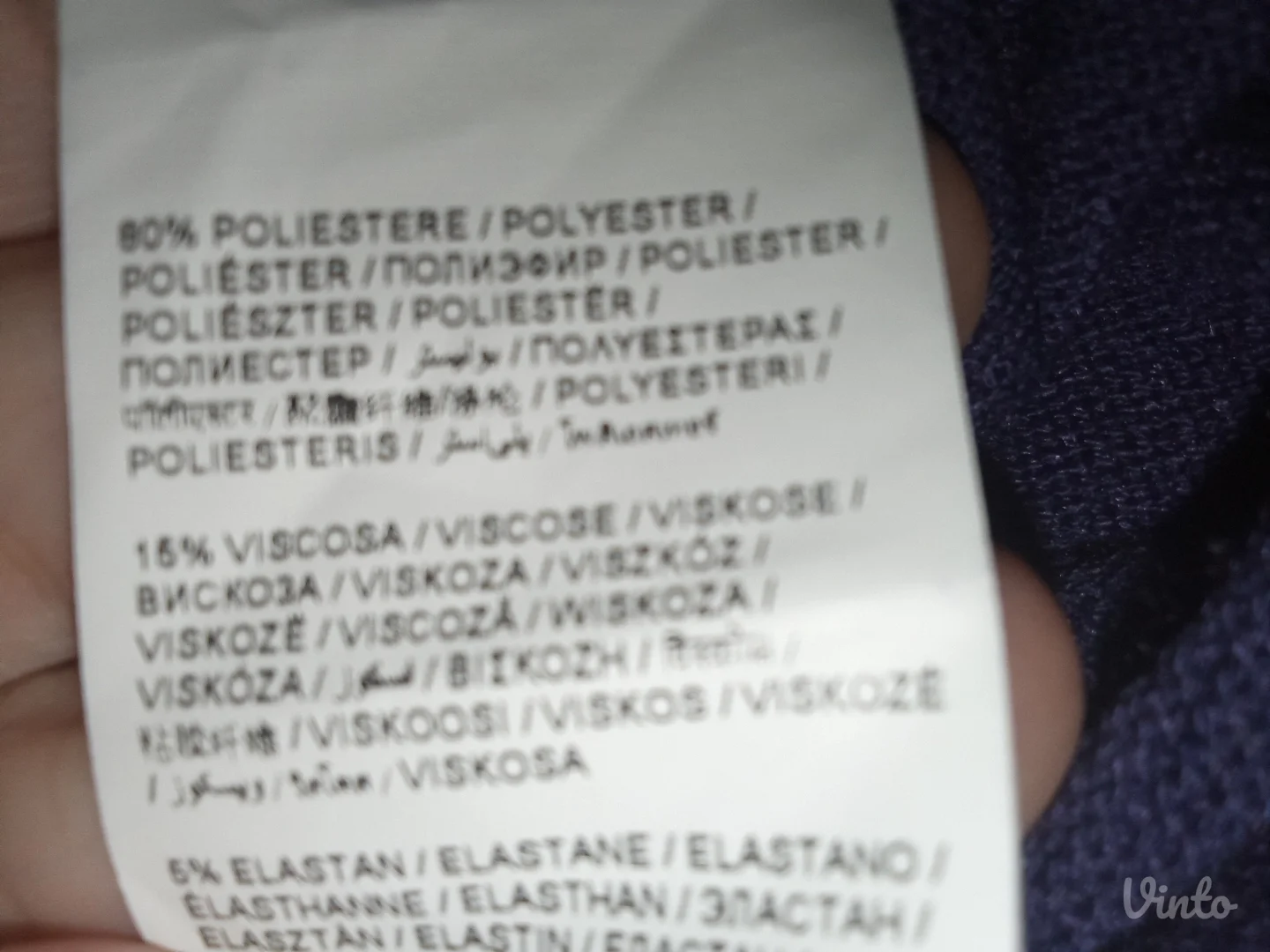 ❤️OVS❤️LJUBIČASTA PLETENA HALJINA XXL