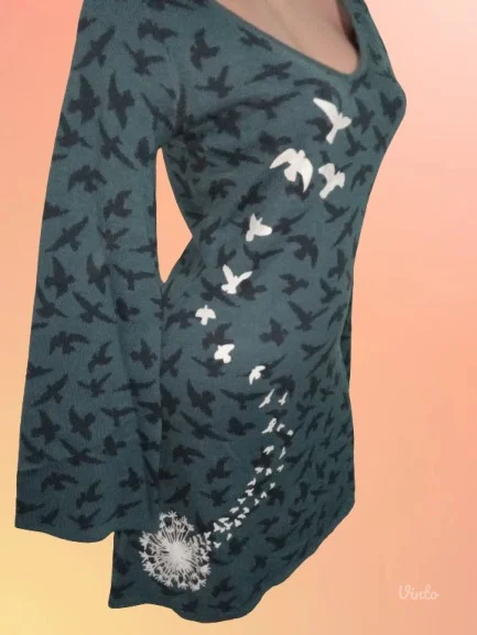 ❤️FULL VOLUME❤️NOVO--PREDIVNA PLETENA HALJINA M-38