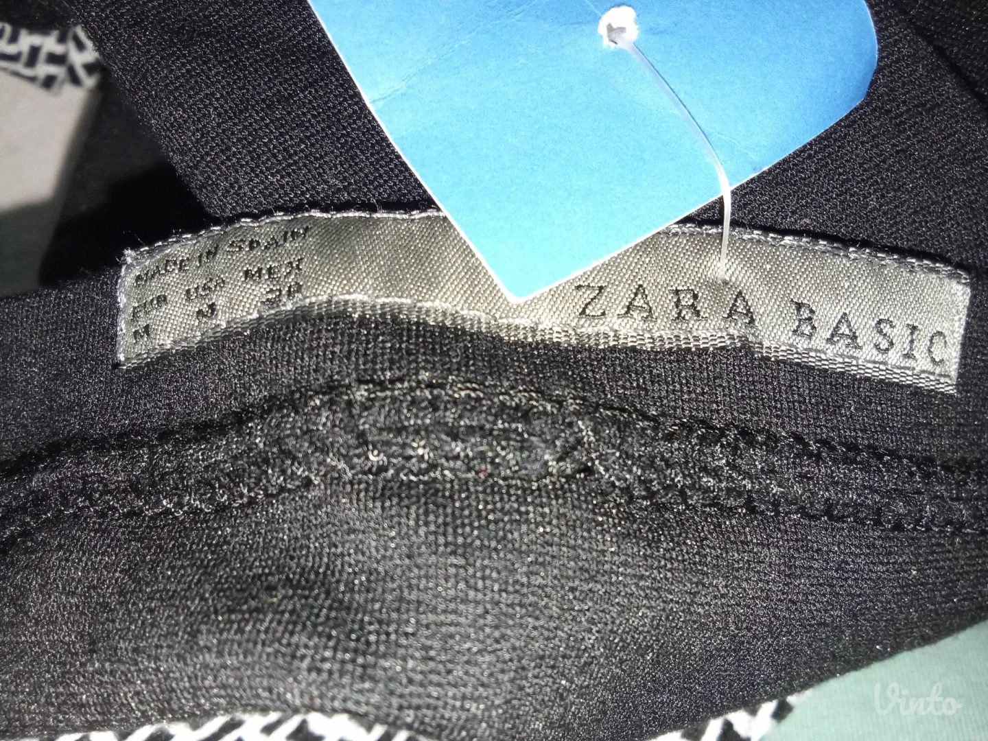 ZARA-NOVO-CRNO BELA VRH HALJINA M