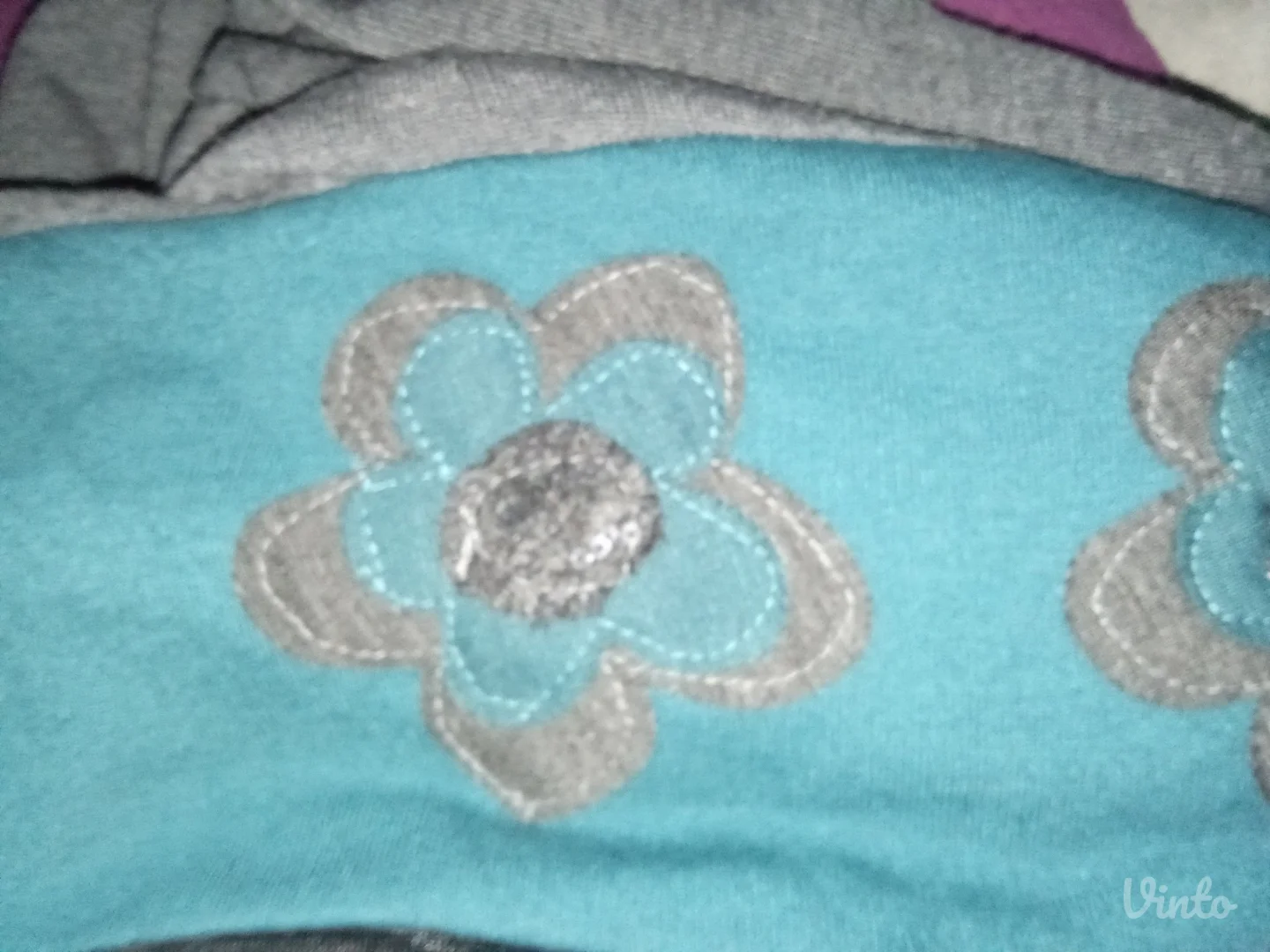 ❤️SIVO ZELENA VISKOZNA TRIKOTAŽA❤️NOVO-L