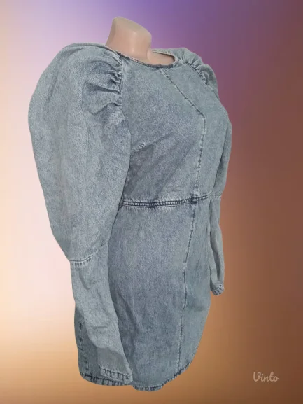 RIVER ISLANDTEKSAS HALJINA SA PUF RUKAVIMA M