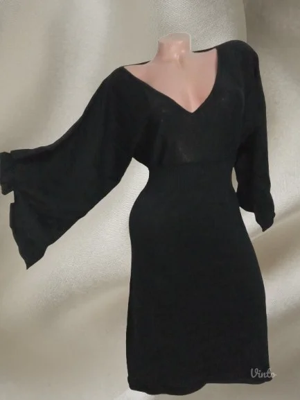 ❤️STEFANEL❤️NOVO-pamucna pletena haljina M- L