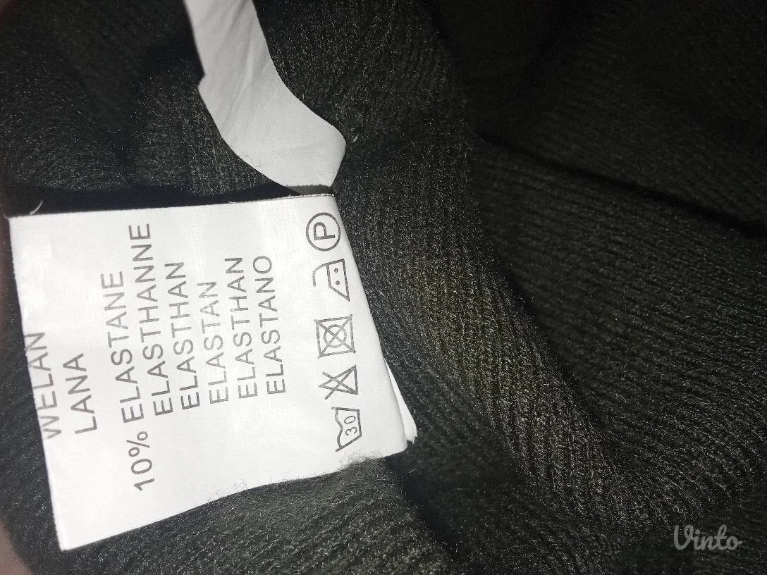 ❤️SHK❤️NOVO-VISKOZNA MASLINASTA TRIKOTAZA S-M