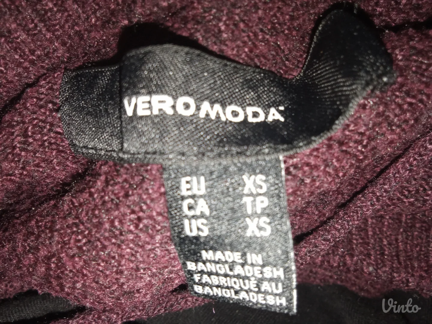❤️VERO MODA❤️BORDO DZEMPER M-L