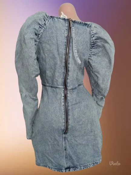 RIVER ISLANDTEKSAS HALJINA SA PUF RUKAVIMA M