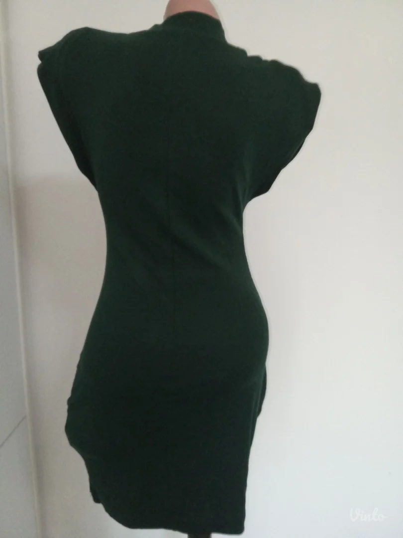 ❤️AMISU❤️NOVO -ZELENA PAMUCNA TRIKOTAŽA M-38