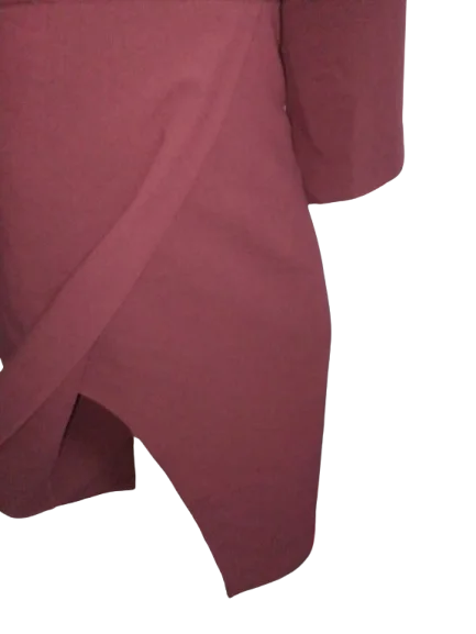 ❤️CLOSET❤️NOVO-PREDOBRA BORDO HALJINA S-M