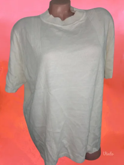 ❤️VILONA❤️KNIT BELA BLUZA XL-XXL