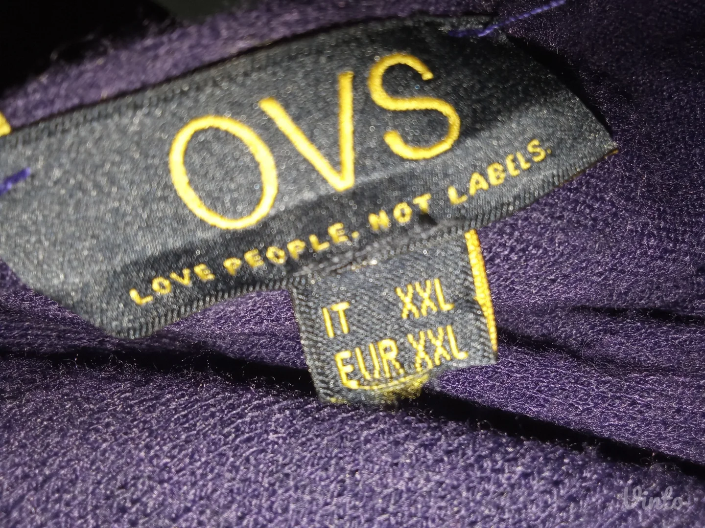 ❤️OVS❤️LJUBIČASTA PLETENA HALJINA XXL