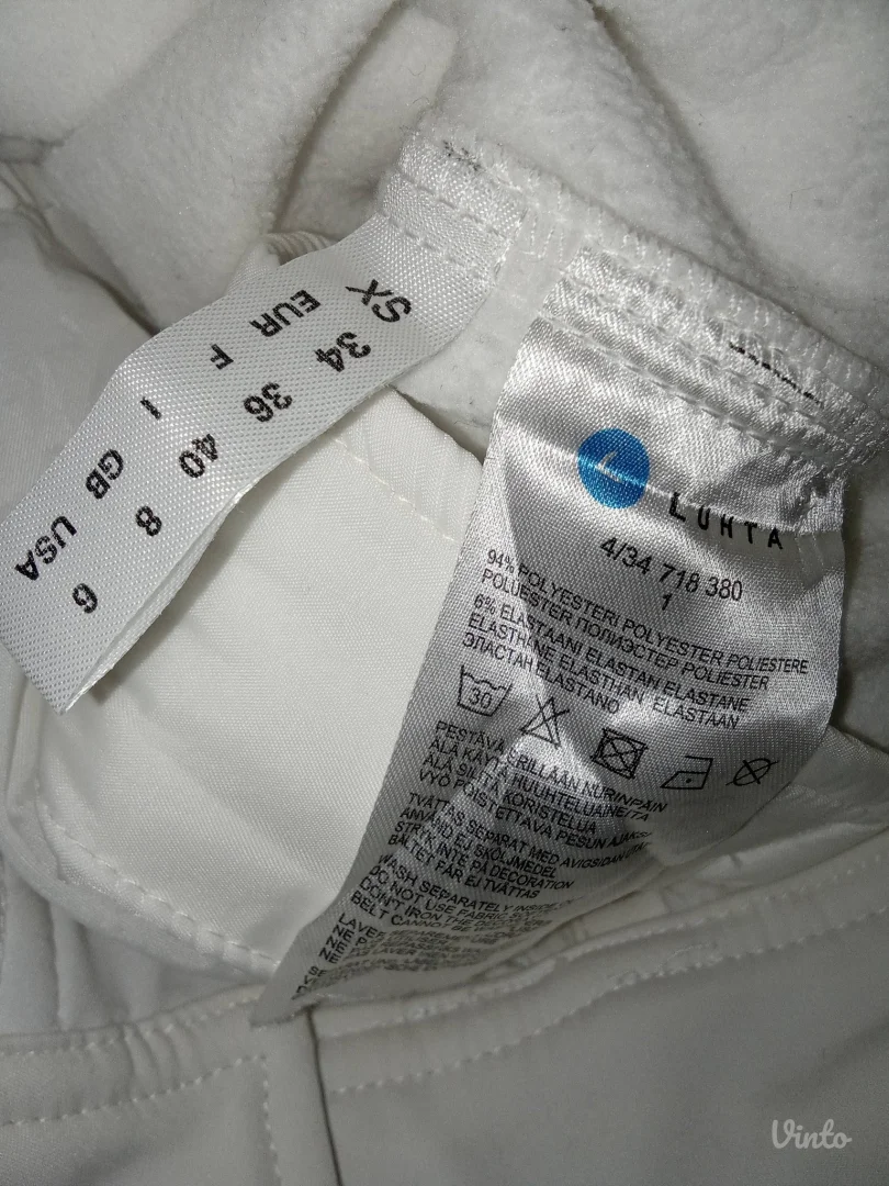 LUHTANOVO-SOFTSHELL PANTALONE ZA SKIJANJE XS