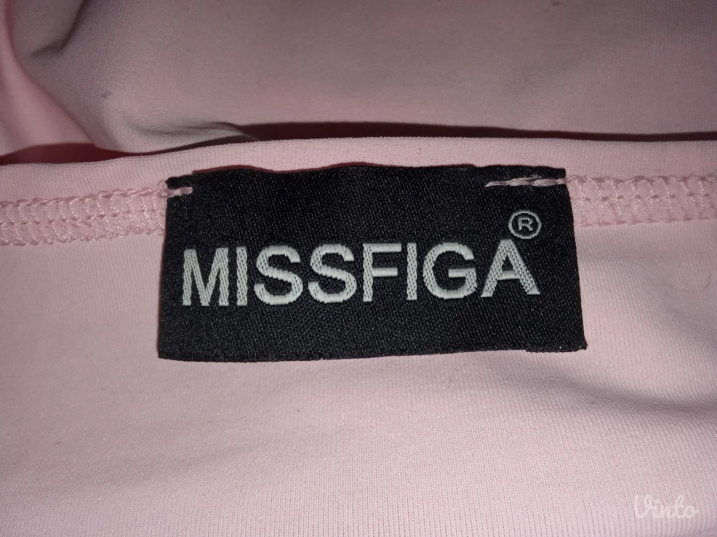 ❤️MISSFIGA❤️NOVO-DIVNA ROZE OD MOKRE LIKRE M-38