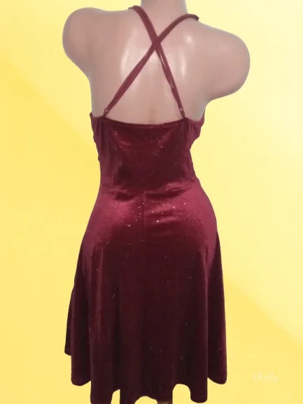 ❤️PLIŠ SVETLUCAVA PRELEPA HALJINA❤️NOVO- S-M