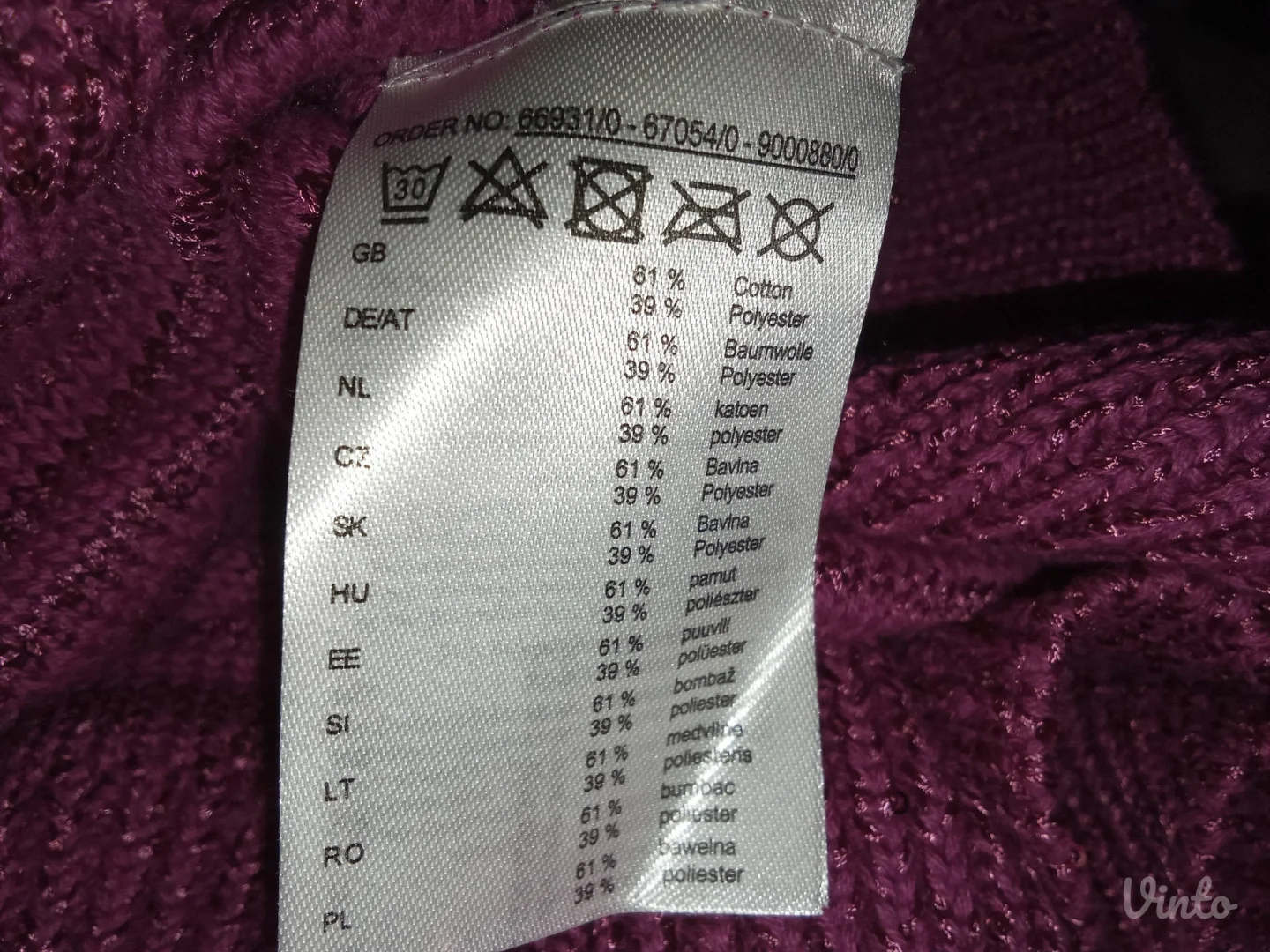 TAKO FASHION❤️SVETLUCAV PAMUCAN DZEMPER❤️L-XL