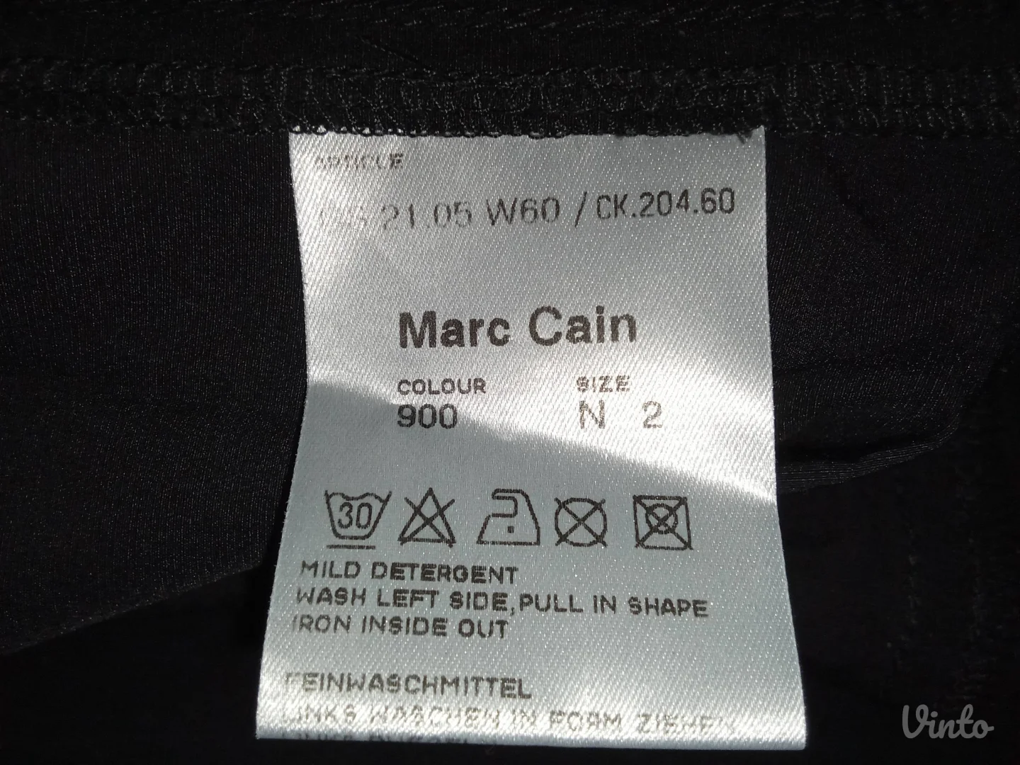 MARC CAINNOVO-CRNA HALJINA SA ZIPOM S-M