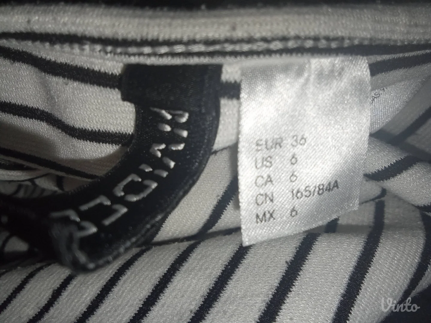 H&MPRUGASTA VISKOZNA HALJINA XS- S