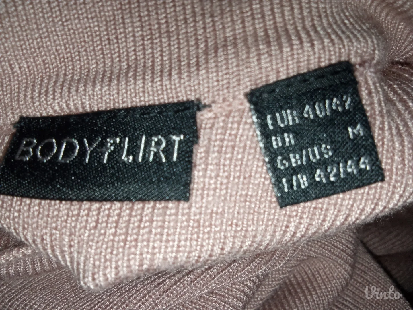 BODI FLIRTNOVO-PUDER ROZE TRIKOTAZA 40-42