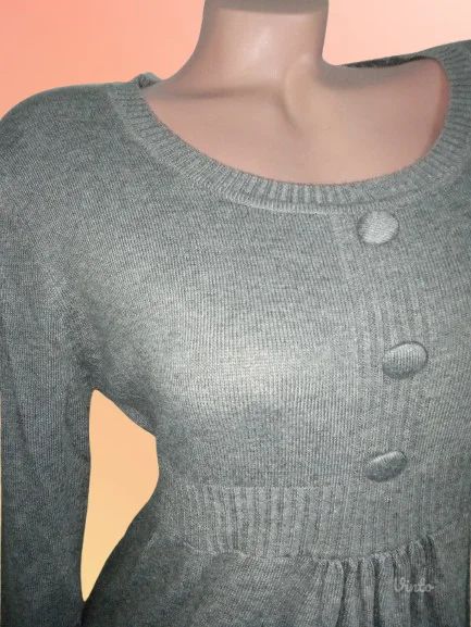 ❤️DIVNA VUNA-KAŠMIR HALJINA ❤️NOVO-M-L