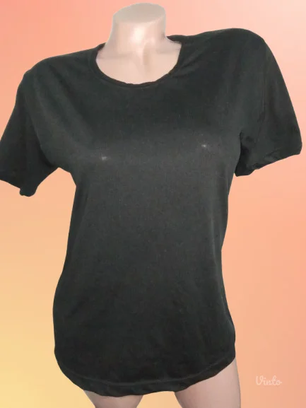 CRNA MOKRA LIKRA MAJICAM-L