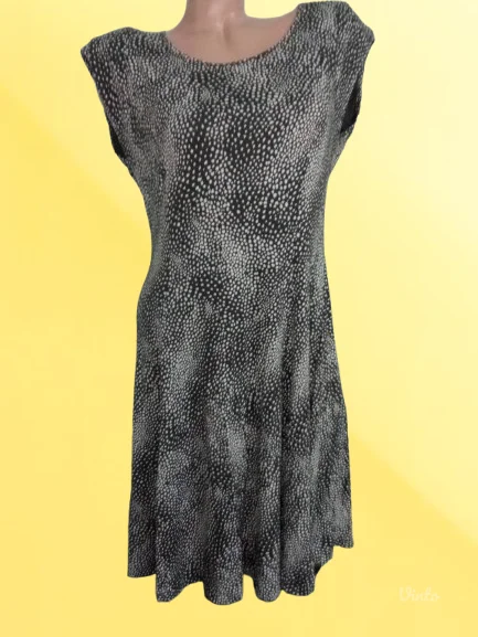 VISKOZNA CRNA HALJINA XL-XXL